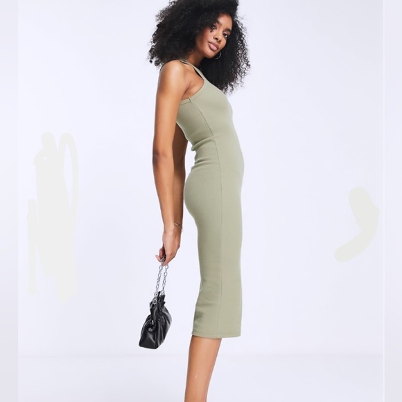 Heart & Hips Dresses & Skirts - NWT Sage Green Bodycon Dress